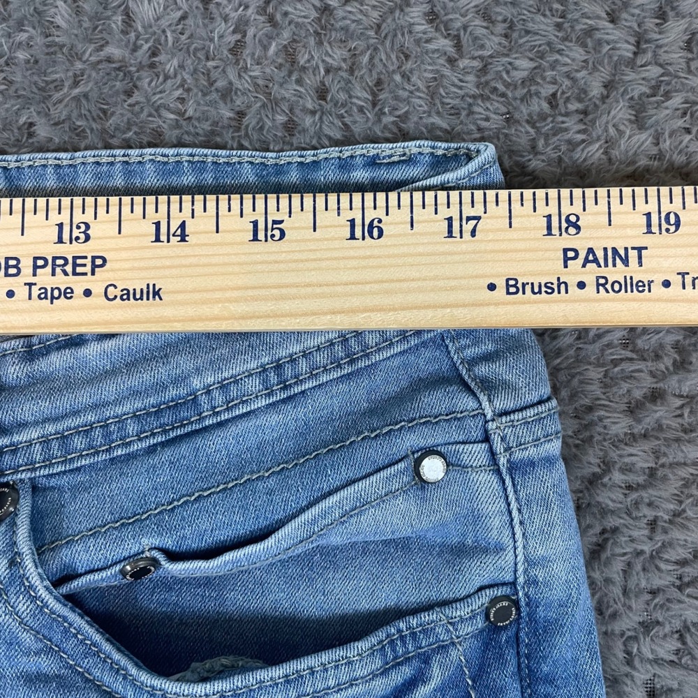 Men's Light Blue Denim Jeans - Picture 6 of 8